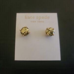Kate Spade Glitter Small Square Stud Earrings, retail $38